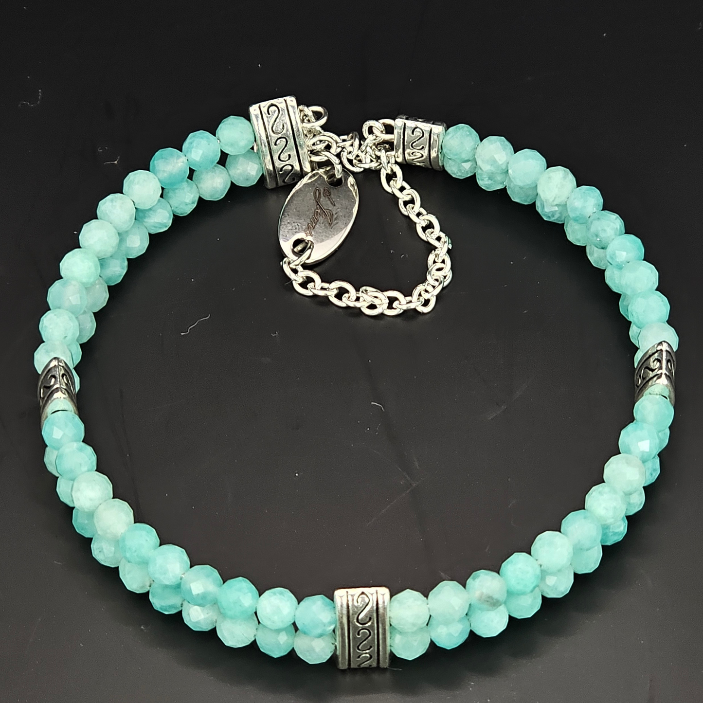 Amazonite Double Strand Bracelet