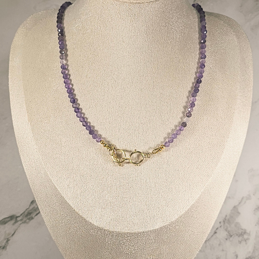 Amethyst Necklace- Aurora