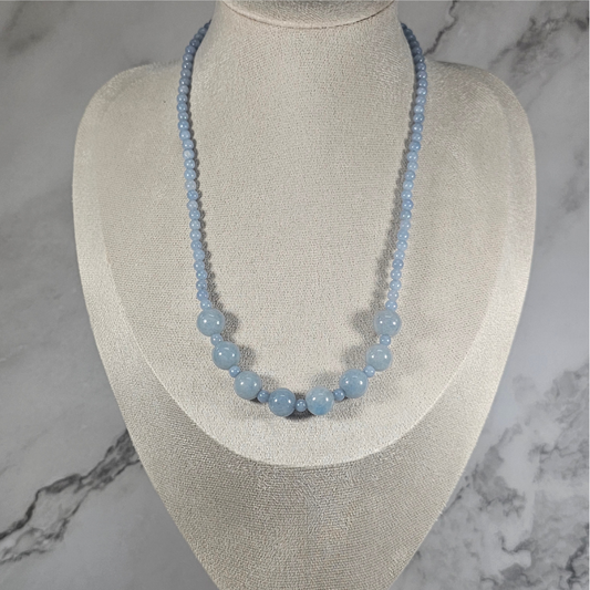 Angelite Necklace- Aurora