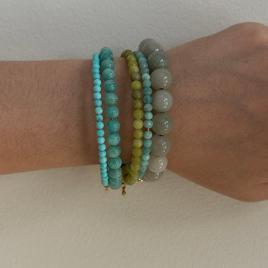 Faceted Amazonite Bracelet