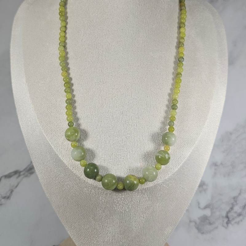 Taiwan Jade Necklace- Aurora