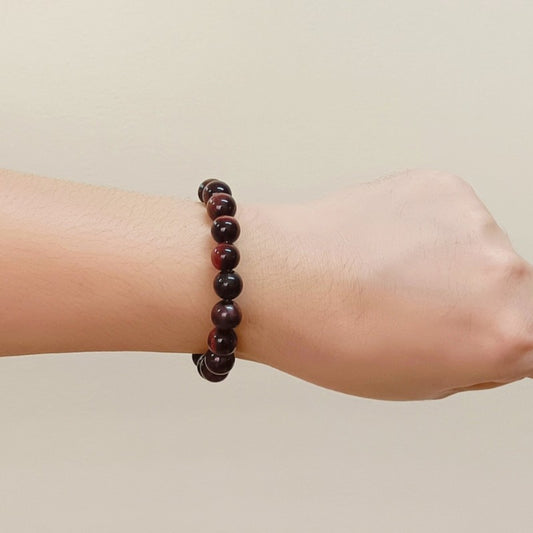 Red Tiger's Eye Bracelet