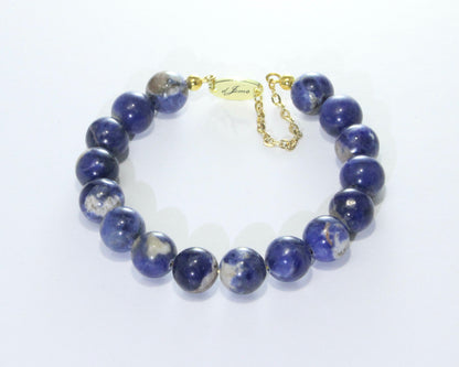 Sodalite Bracelet – Handmade Jewelry by dJems