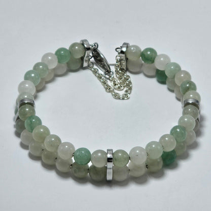 Jade Double Strand Bracelet