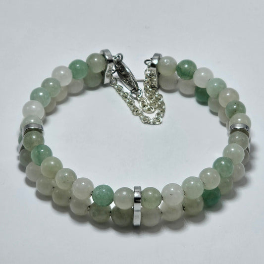 Jade Double Strand Bracelet