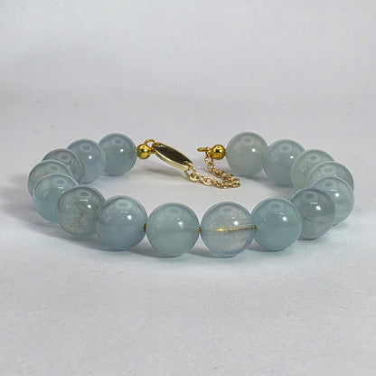 Aquamarine 10mm Bracelets
