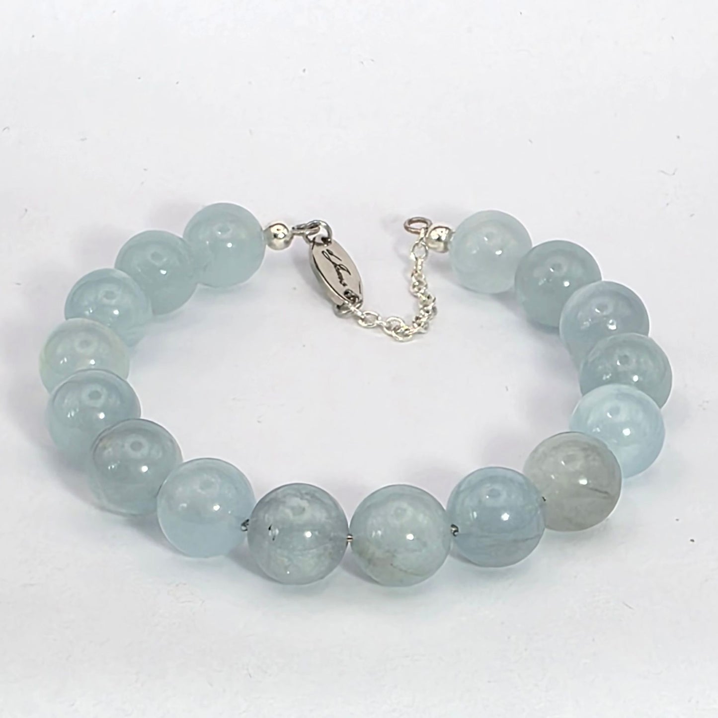 Aquamarine 10mm Bracelets