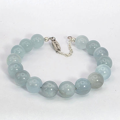 Aquamarine 10mm Bracelets