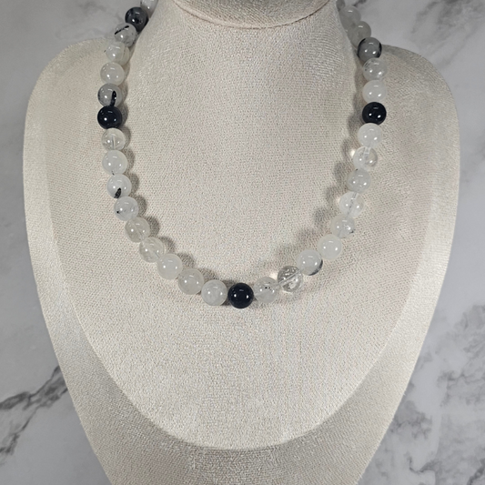 Tourmalated Quartz Necklace- Astarte