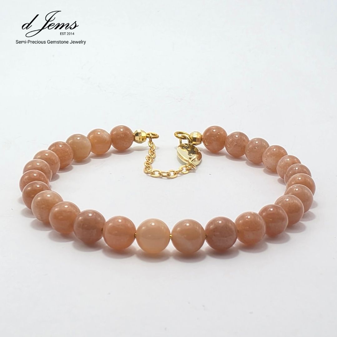 Sunstone 6mm Single Strand