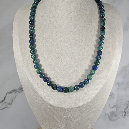 Azurite Necklace - Artemis