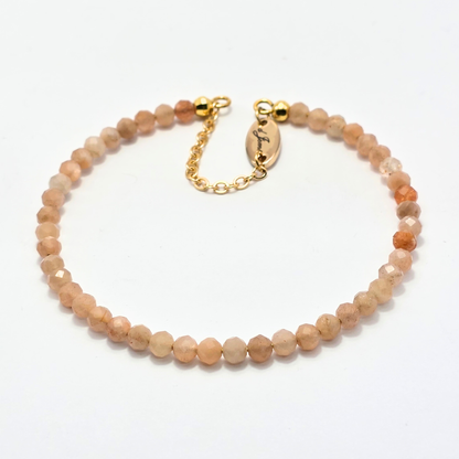 Sunstone 4mm Single Strand