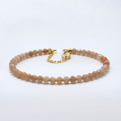Sunstone 4mm Single Strand