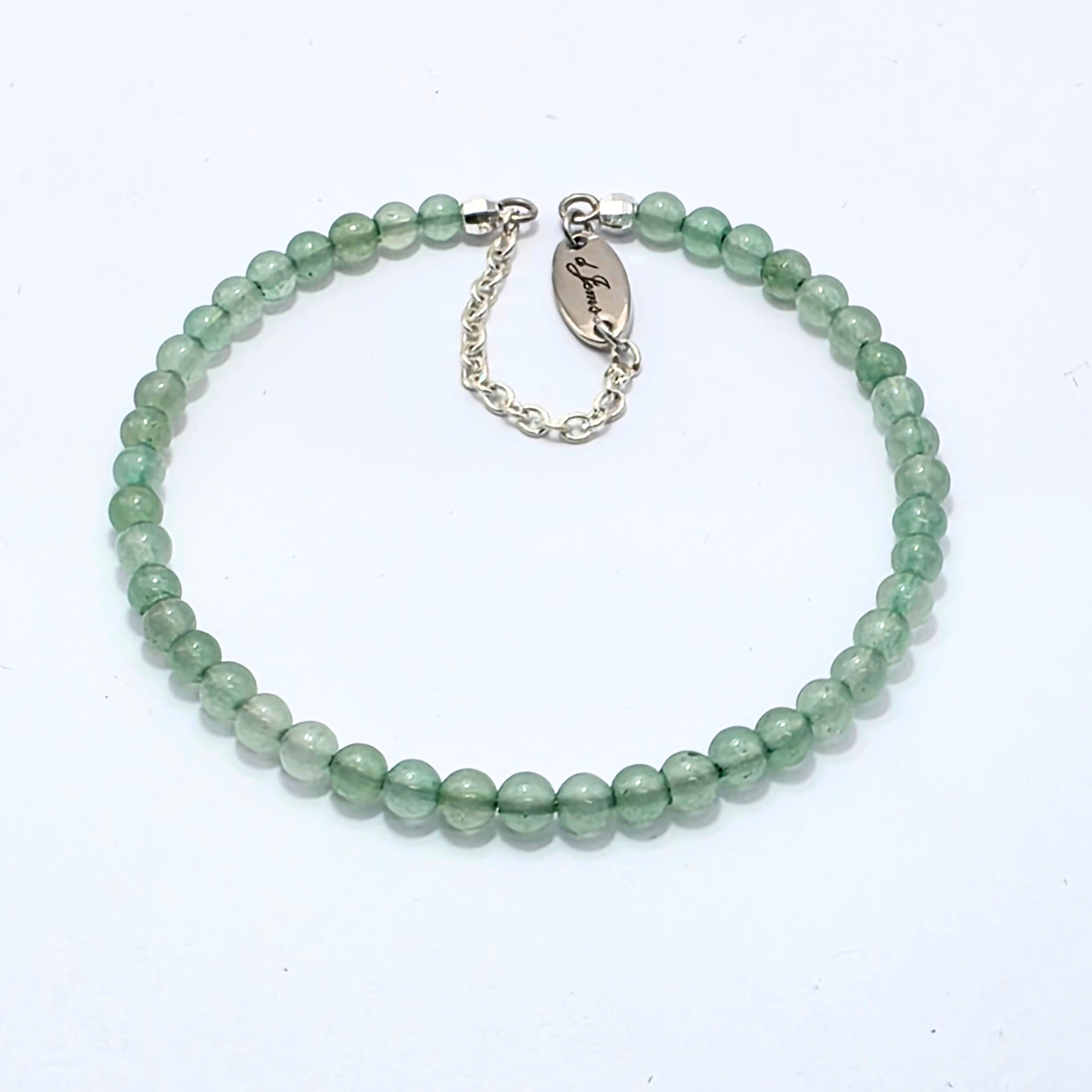 Green Aventurine 4mm Single Strand Bracelet