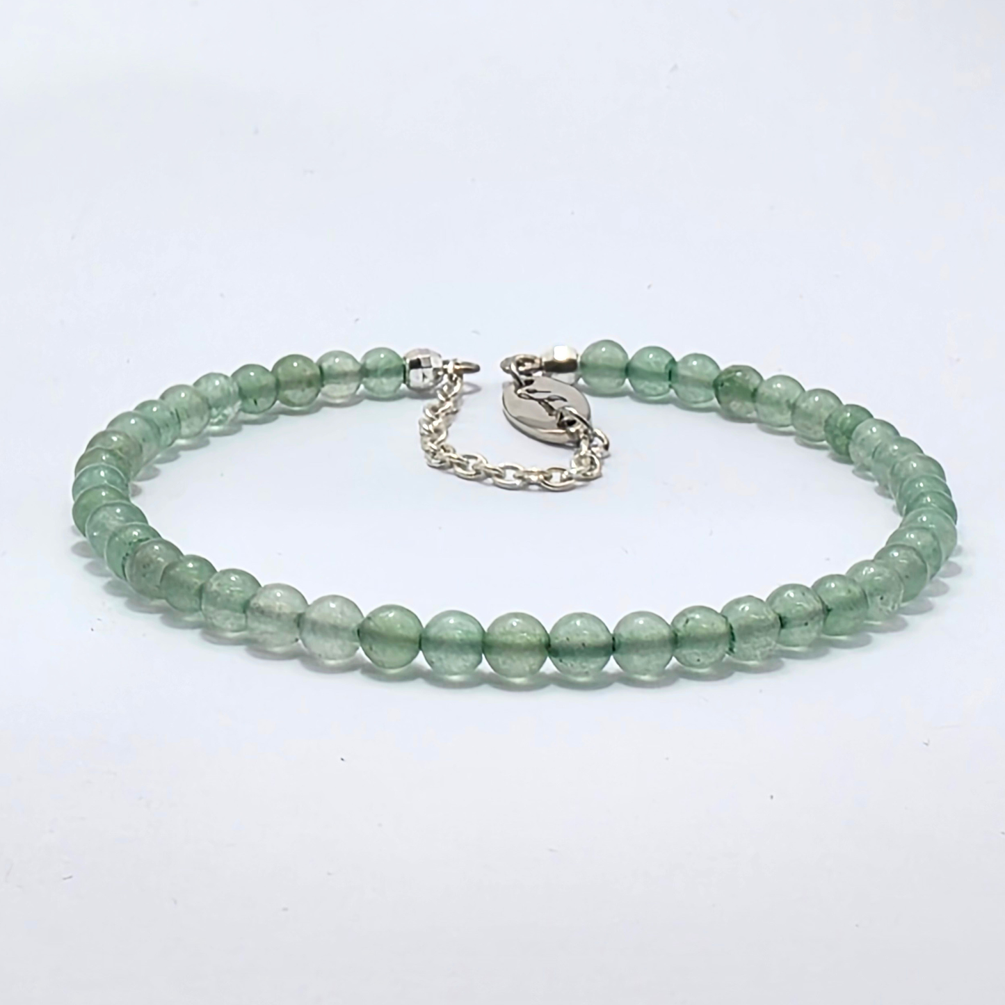 Green Aventurine 4mm Single Strand Bracelet
