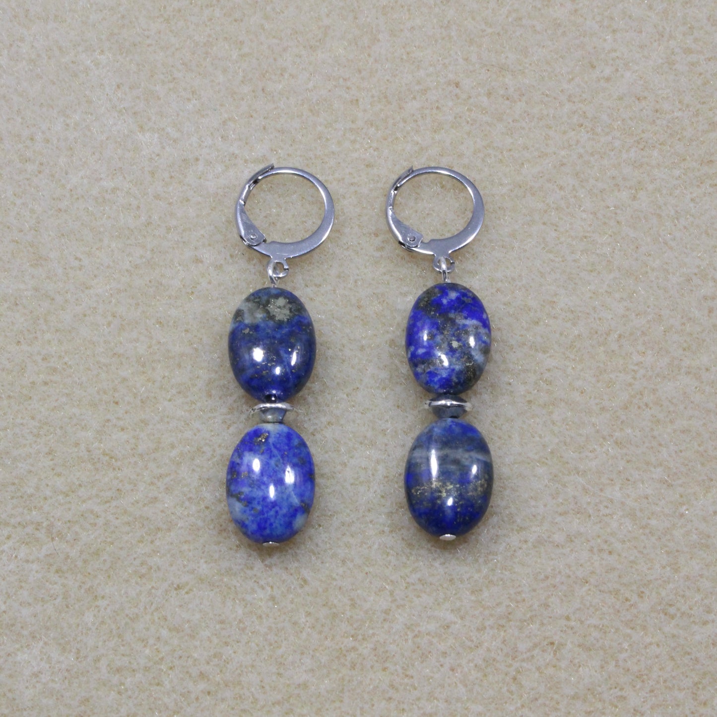 Lapis Lazuli Drop Earrings | dJems