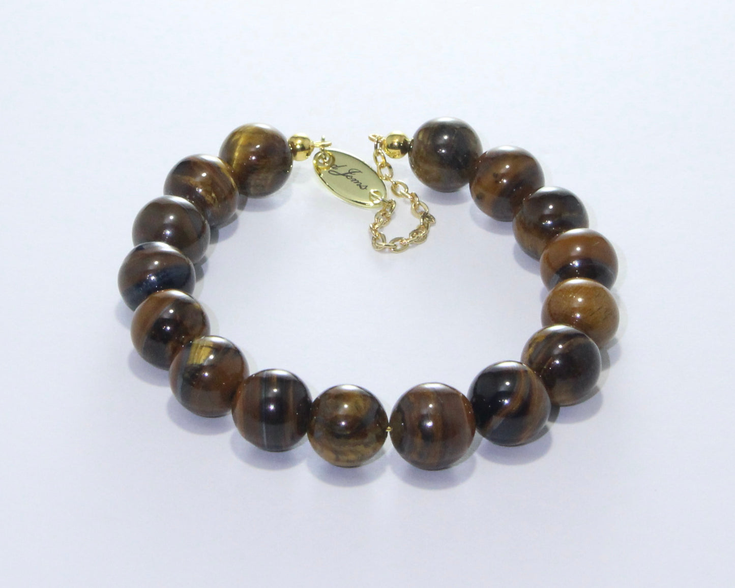 Brown Tiger's Eye Bracelet – Handmade Jewelry by dJems