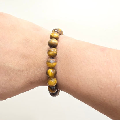 Brown Tiger's Eye Men's Bracelet