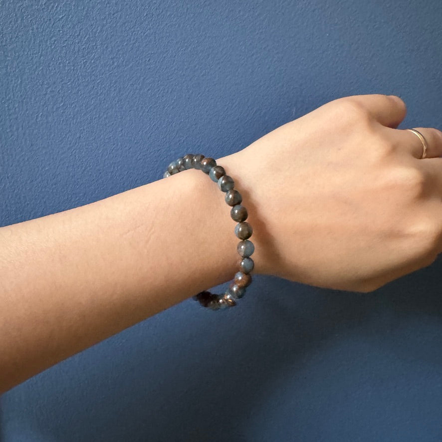 Aqua Blue Jasper Bracelet