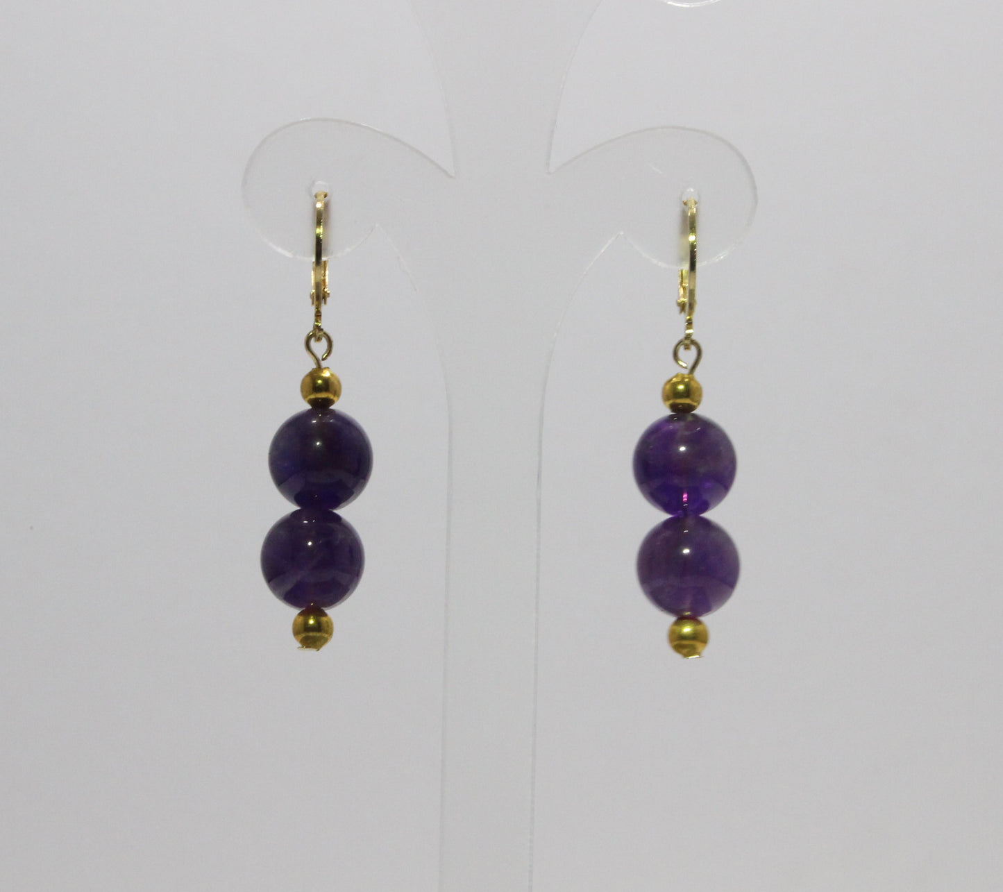 Amethyst Drop Earrings