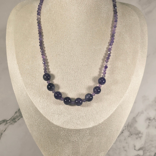 Amethyst Necklace- Aurora