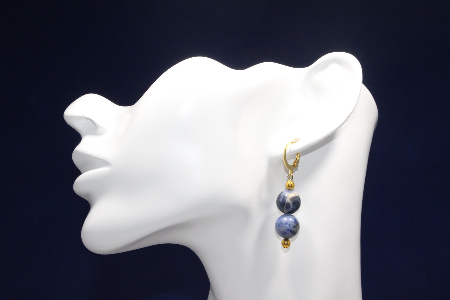 Sodalite Drop Earrings | dJems