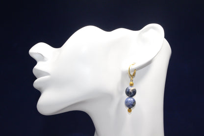 Sodalite Drop Earrings | dJems