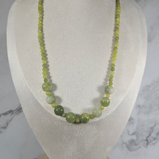 Taiwan Jade Necklace- Aurora